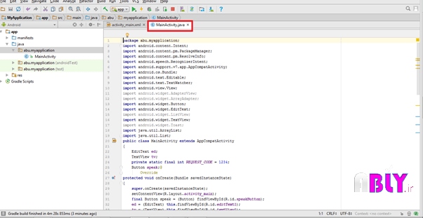 android app java
